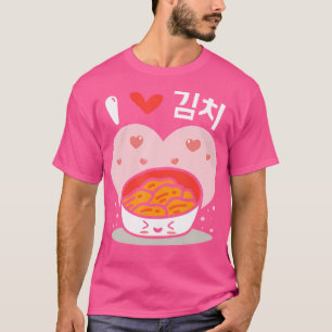 T-shirt J'adore Kimchi Streetfood Coréen Saveur de Chou Ép