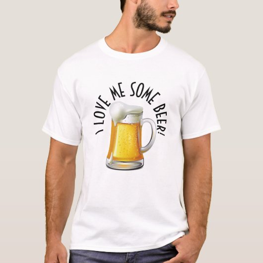 T-shirt J'adore la BIÈRE (Devant)