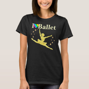 T-SHIRT J'ADORE LA CONCEPTION DE BALLET