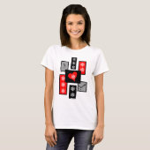 T-shirt J'adore la neige (Devant entier)