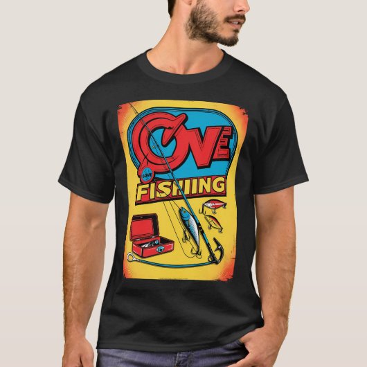 T-shirt J'adore la pêche (Devant)