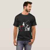 T-shirt J'adore la pêche - pêcheurs (Devant entier)