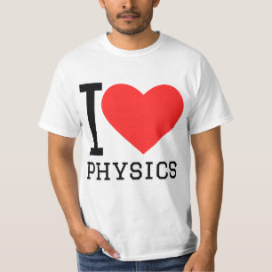 T-shirt J'adore la physique 