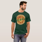T-shirt J'adore la pizza (Devant entier)