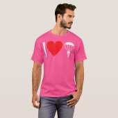 T-shirt J'adore la Skydiving (Devant entier)
