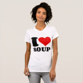 T-SHIRT J'ADORE LA SOUPE (Devant entier)