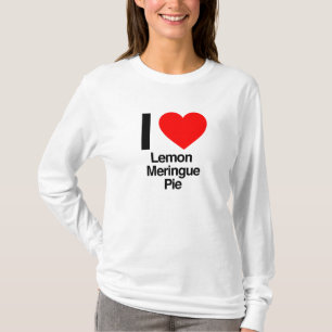 T-shirt j'adore la tarte au citron meringue