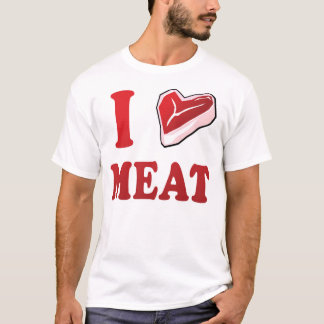T-shirt J'adore la viande