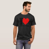 T-shirt J'adore l'aéronautique (Devant entier)