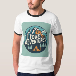 T-shirt j'adore l'aventure