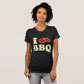 T-shirt J'adore le barbecue (Devant entier)