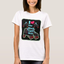 J'adore le Black Wall Roller Skating Slogan Design