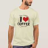 T-shirt J'adore le café (Devant)