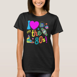 T-shirt J'adore le costume Retro Party 80's 80 pour hommes