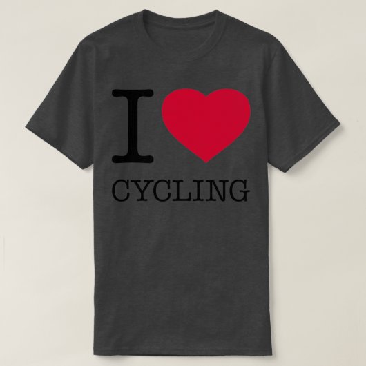 T-SHIRT J'ADORE LE CYCLISME 3 (Design devant)