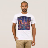 T-SHIRT J'ADORE LE DESIGN PARISIEN  (Devant entier)