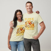 T-shirt J'adore le fromage (Unisexe)