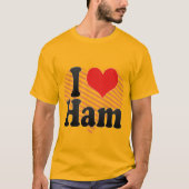 T-shirt J'adore le jambon (Devant)