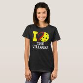T-shirt J'adore le Pickleball dans The. Villages, Floride (Devant entier)