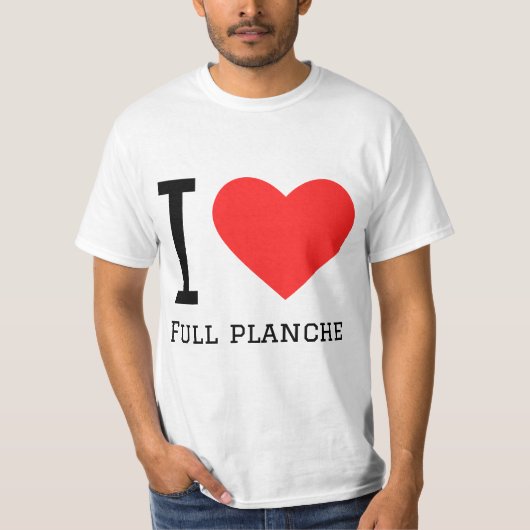 T-shirt J'adore le planche à roulettes (Devant)