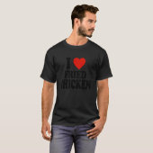 T-SHIRT J'ADORE LE POULET FRIT (Devant entier)