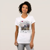 T-SHIRT J'ADORE LE PRINTEMPS LE PLUS ANCIEN ET TOSCANE AU  (Devant entier)