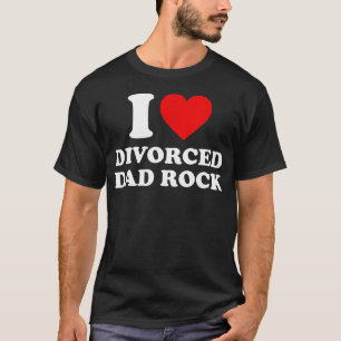 T-shirt J'adore le Rock des Papas Divorcés