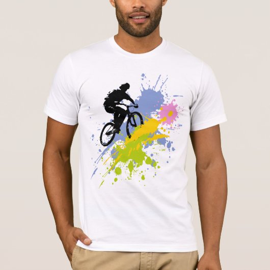 T-shirt J'adore le vélo (Devant)