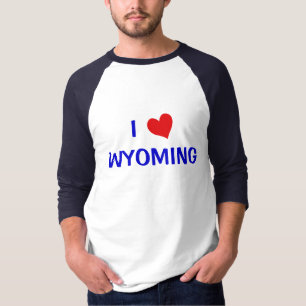 T-shirt J'adore le Wyoming