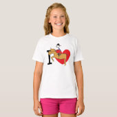 T-shirt J'Adore L'Équitation (Devant entier)