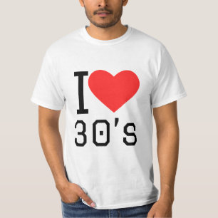 T-shirt J'adore les années 30