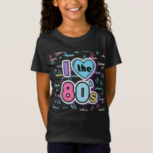 T-Shirt J'ADORE LES ANNÉES 80