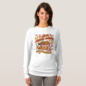 T-shirt J'adore les caillebotis de fromage ! (Devant entier)