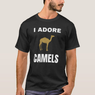 T-shirt J'adore les chameaux