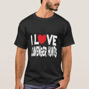 T-shirt J'adore les chasses au trésor