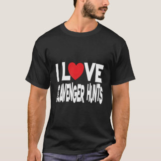 T-shirt J'adore les chasses au trésor