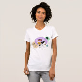 T-shirt J'adore les chats calcio (Devant entier)