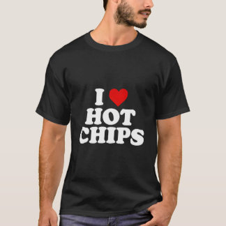 T-shirt J'adore les Chips Chaudes
