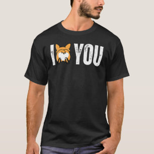 T-shirt J'adore les Corgis Mais les Fesses me rendent Fous