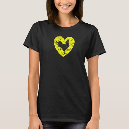 T-shirt J'adore les éleveurs de poulets (Devant)