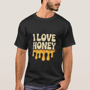 T-shirt J'adore les fans de douceur dégoulinante de miel