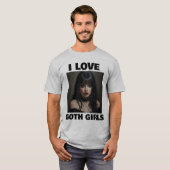 T-SHIRT J'ADORE LES FILLES GOTH (Devant entier)