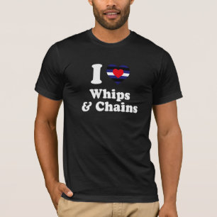 T-shirt J'adore les fouets et les chaînes -