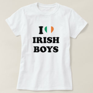 T-shirt J'adore les garçons irlandais