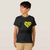 T-shirt J'adore les icônes à fromage (Devant entier)