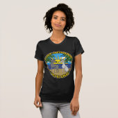 T-SHIRT J'ADORE LES LÉVRIERS ILS SONT SUPER (Devant entier)