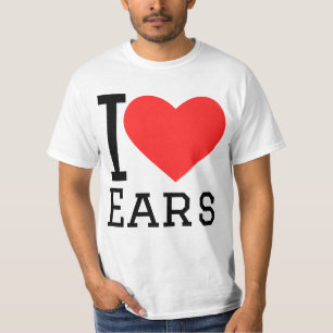 T-shirt J'adore les oreilles