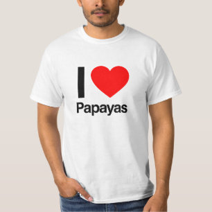 T-shirt j'adore les papayes