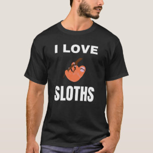 T-shirt J'adore les paresseux