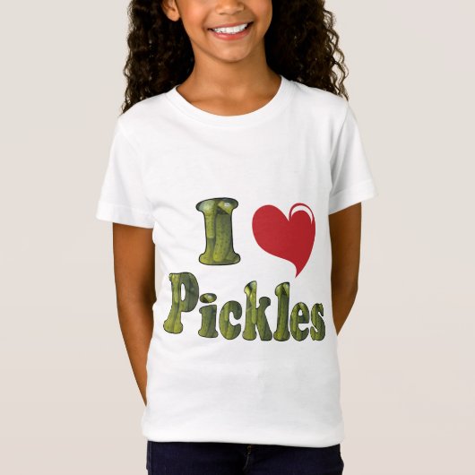 T-Shirt J'adore les pickles (Devant)
